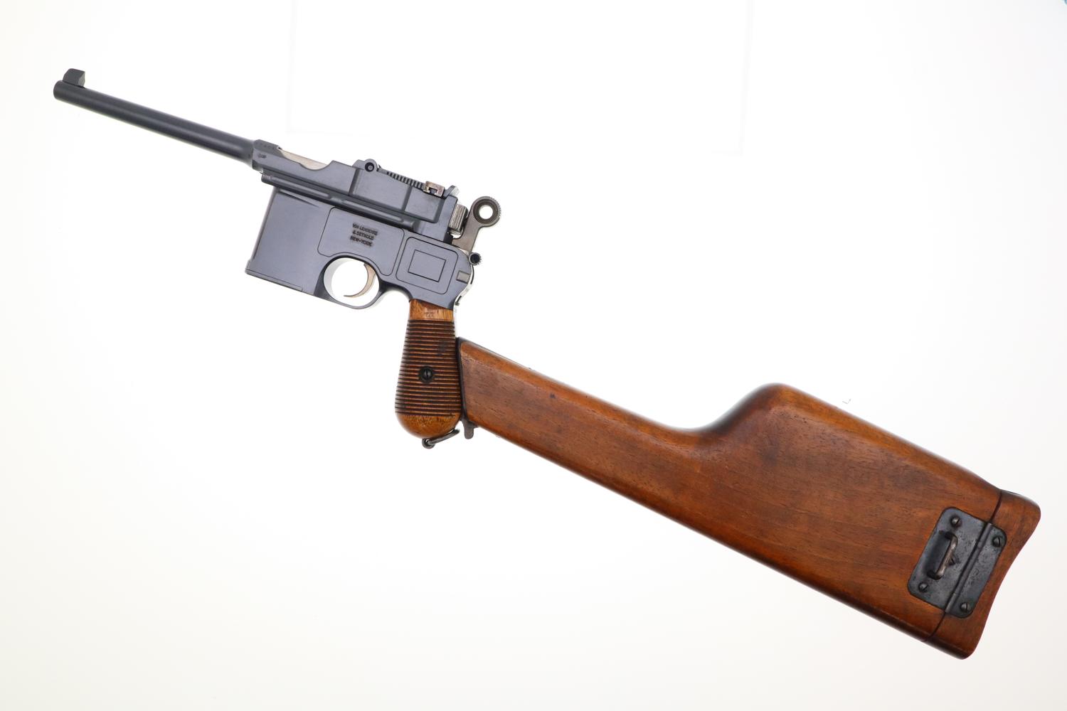 Mauser Prewar Large Ring Shallow Milled C96 Pistol, Stock, 30606, FB01676 - Image 4