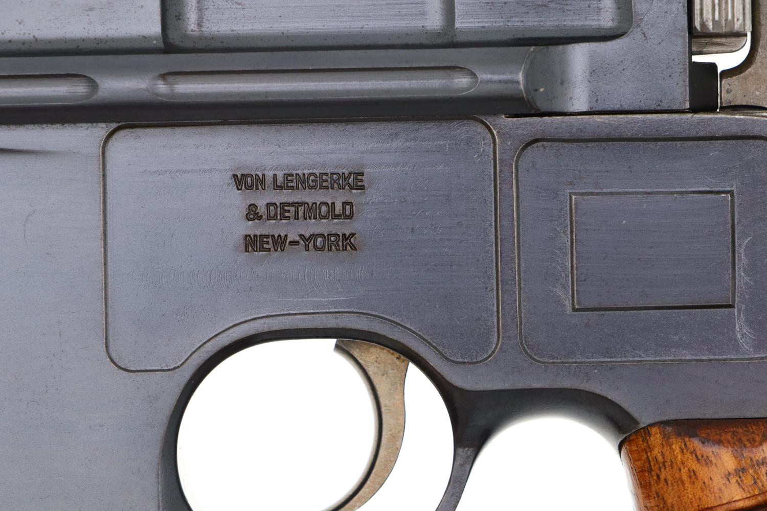 Mauser Prewar Large Ring Shallow Milled C96 Pistol, Stock, 30606, FB01676 - Image 8