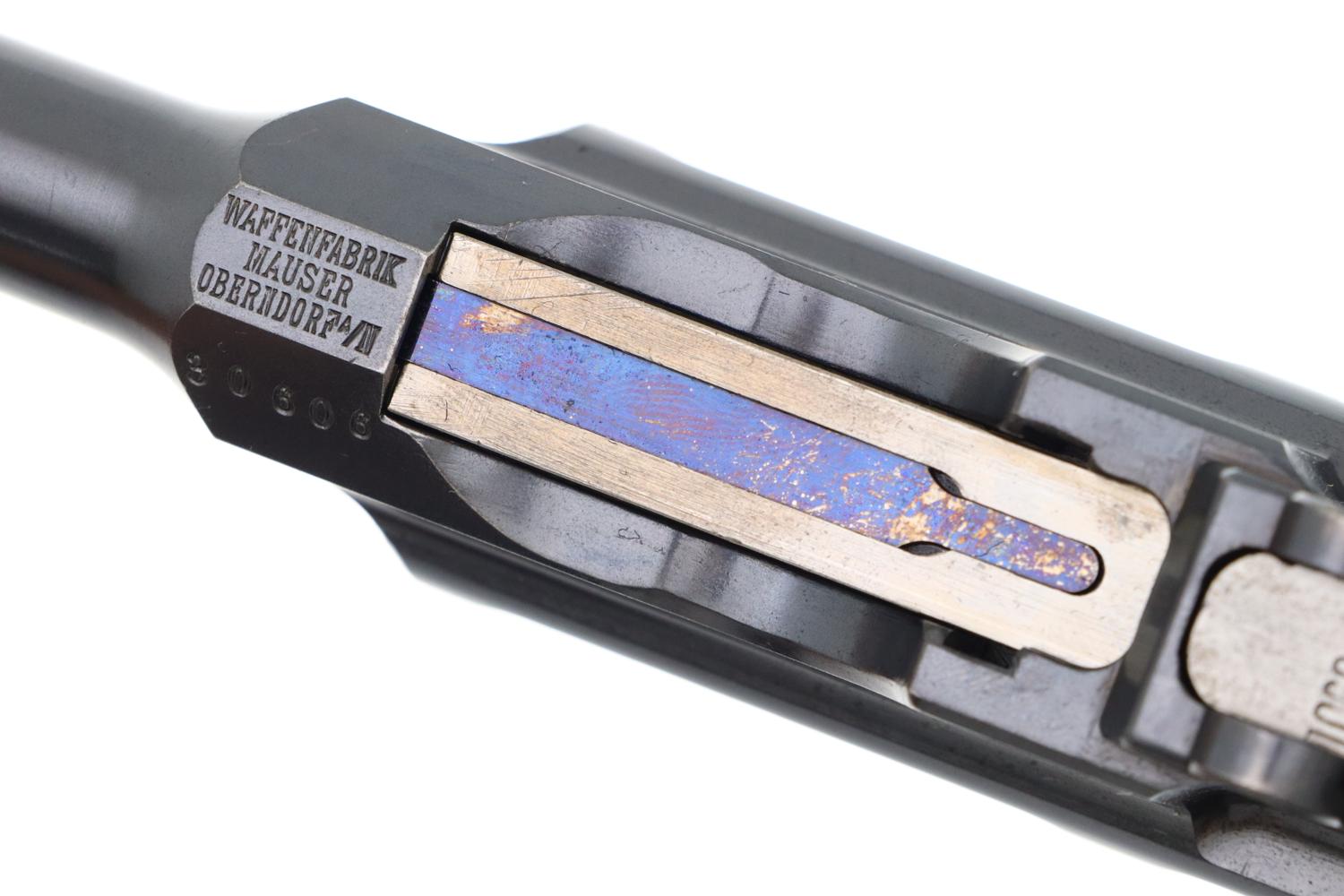 Mauser Prewar Large Ring Shallow Milled C96 Pistol, Stock, 30606, FB01676 - Image 12