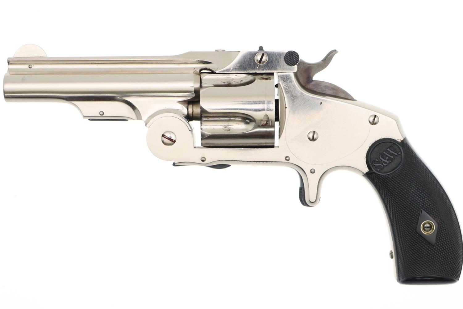 S&W 1st Model Baby Russian Revolver, .38 SA, 3.5in, 10788, O-175