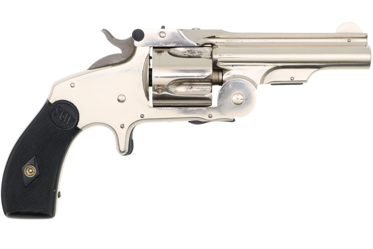 S&W 1st Model Baby Russian Revolver, .38 SA, 3.5in, 10788, O-175 - Image 2