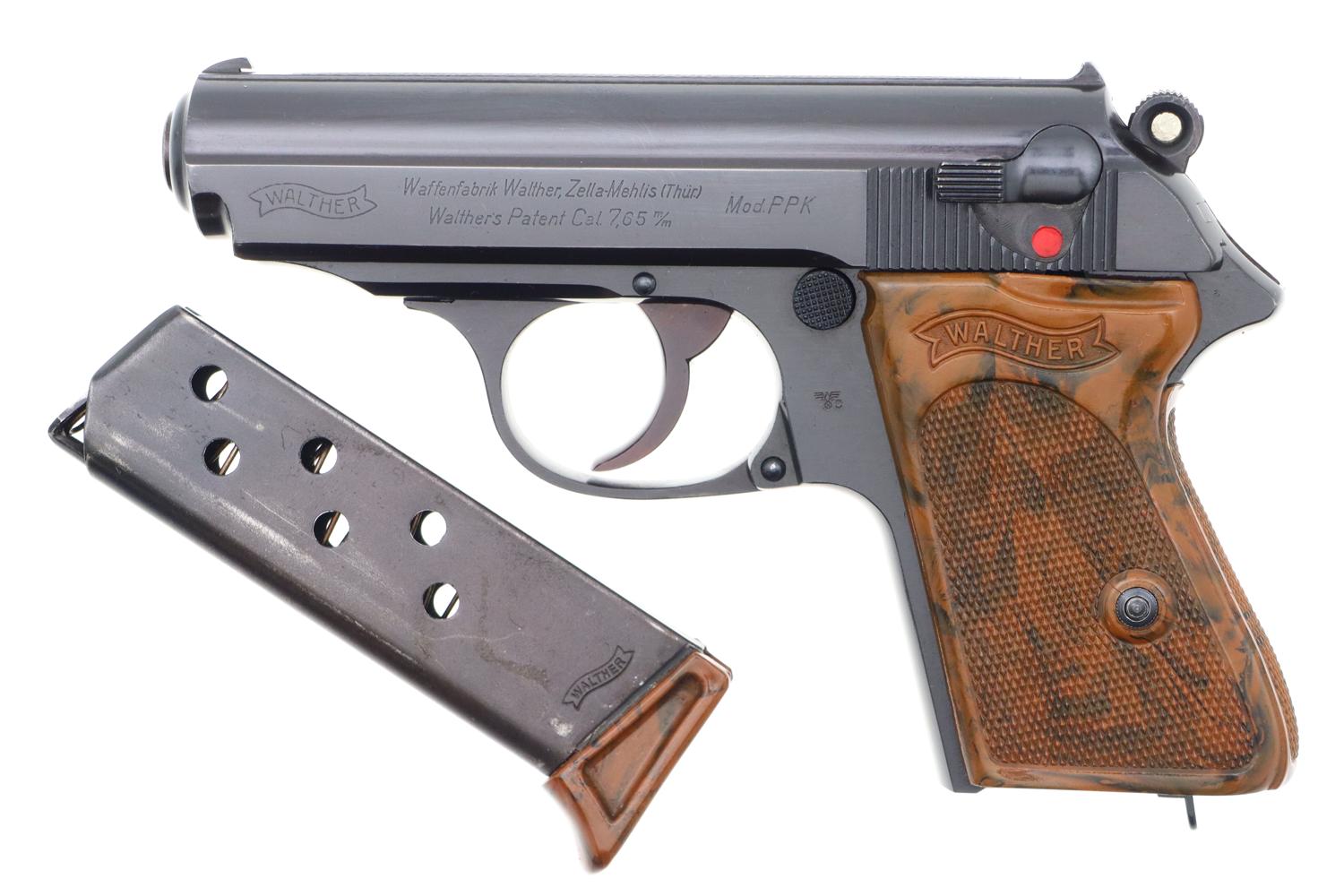 Walther PPK Pistol, WWII, High Polish Police Eagle C, 333494K, FB01621