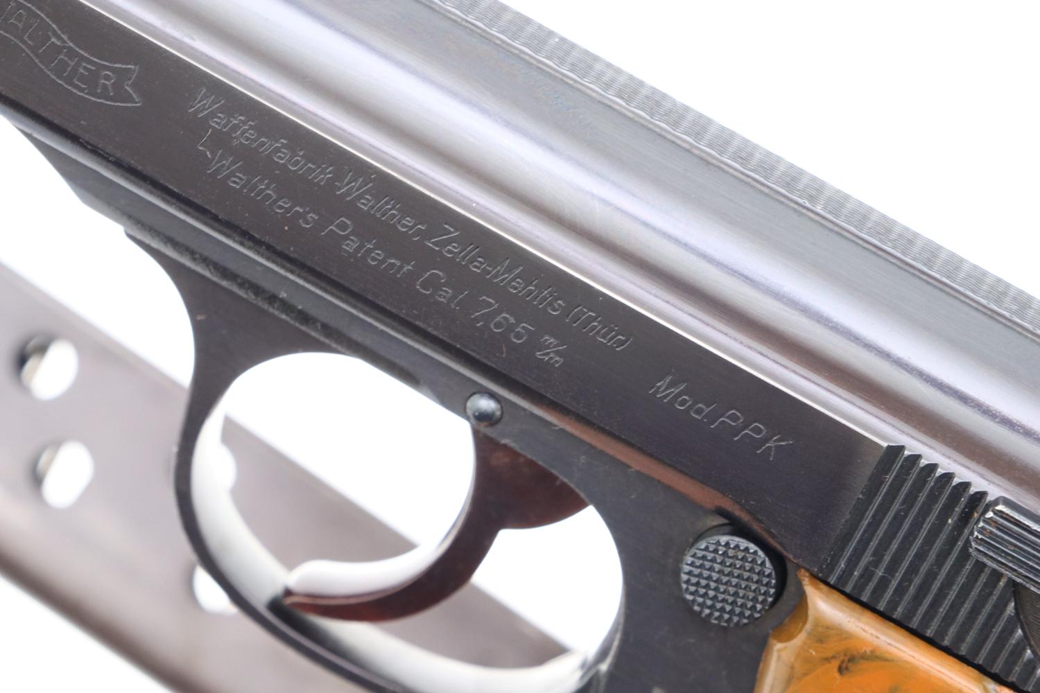 Walther PPK Pistol, WWII, High Polish Police Eagle C, 333494K, FB01621 - Image 2