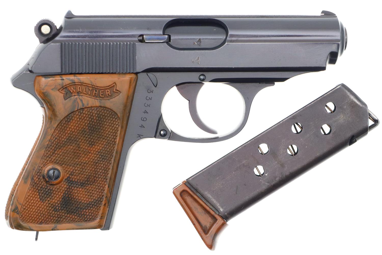 Walther PPK Pistol, WWII, High Polish Police Eagle C, 333494K, FB01621 - Image 3