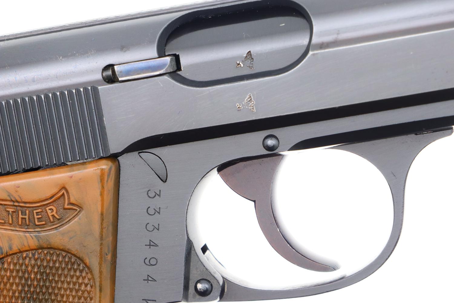 Walther PPK Pistol, WWII, High Polish Police Eagle C, 333494K, FB01621 - Image 9