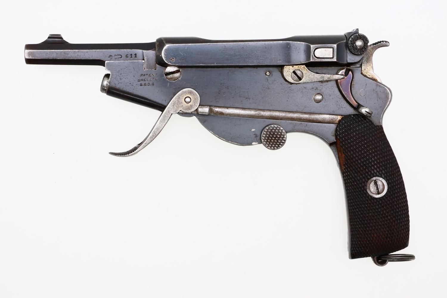 Bergmann, 1896 No. 2, Folding Trigger, ANTIQUE, 96, O-237