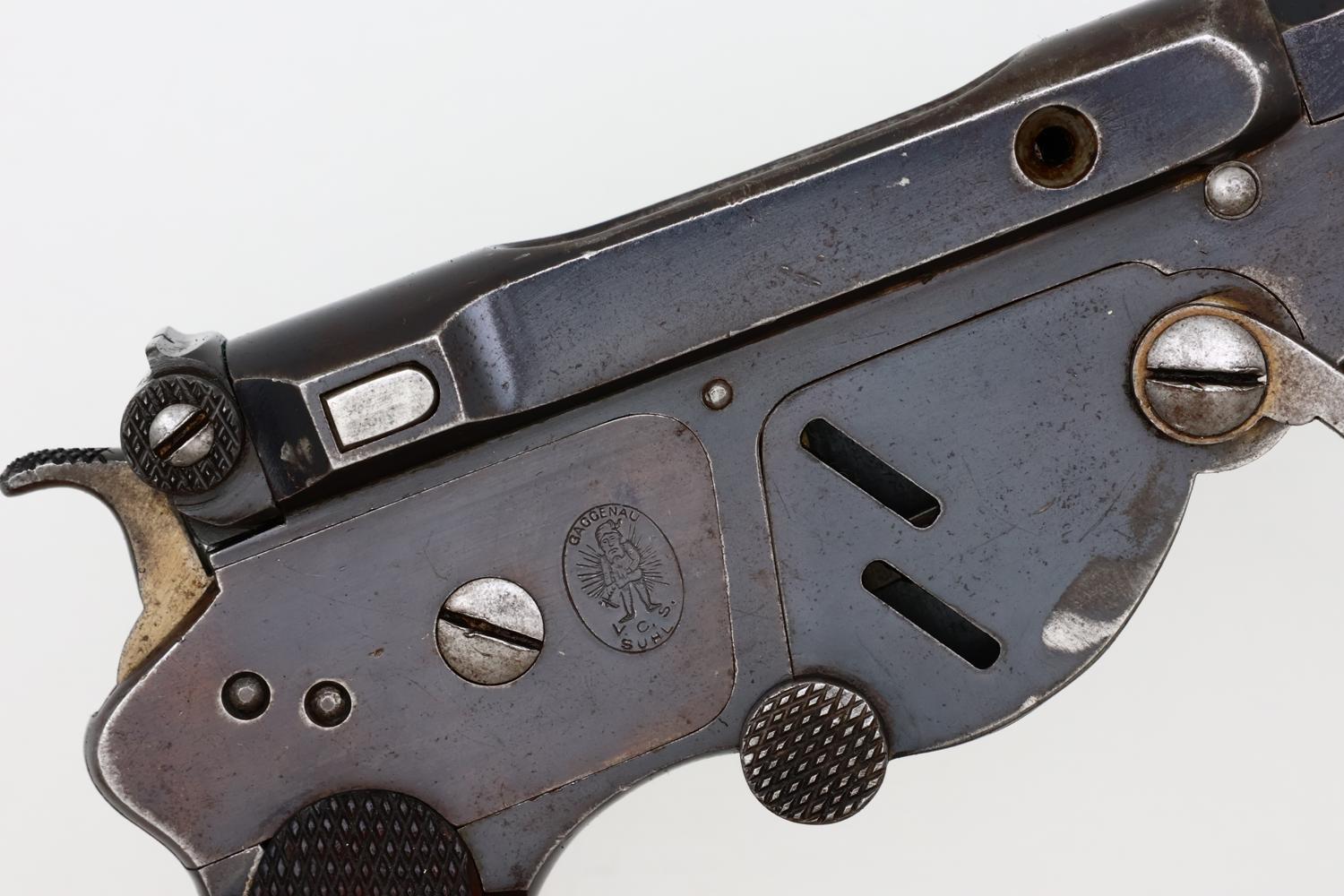 Bergmann, 1896 No. 2, Folding Trigger, ANTIQUE, 96, O-237 - Image 3