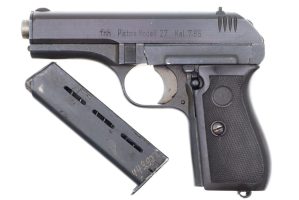 Beautiful CZ 27 Pistol, WWII German Military, 449922, FB01503