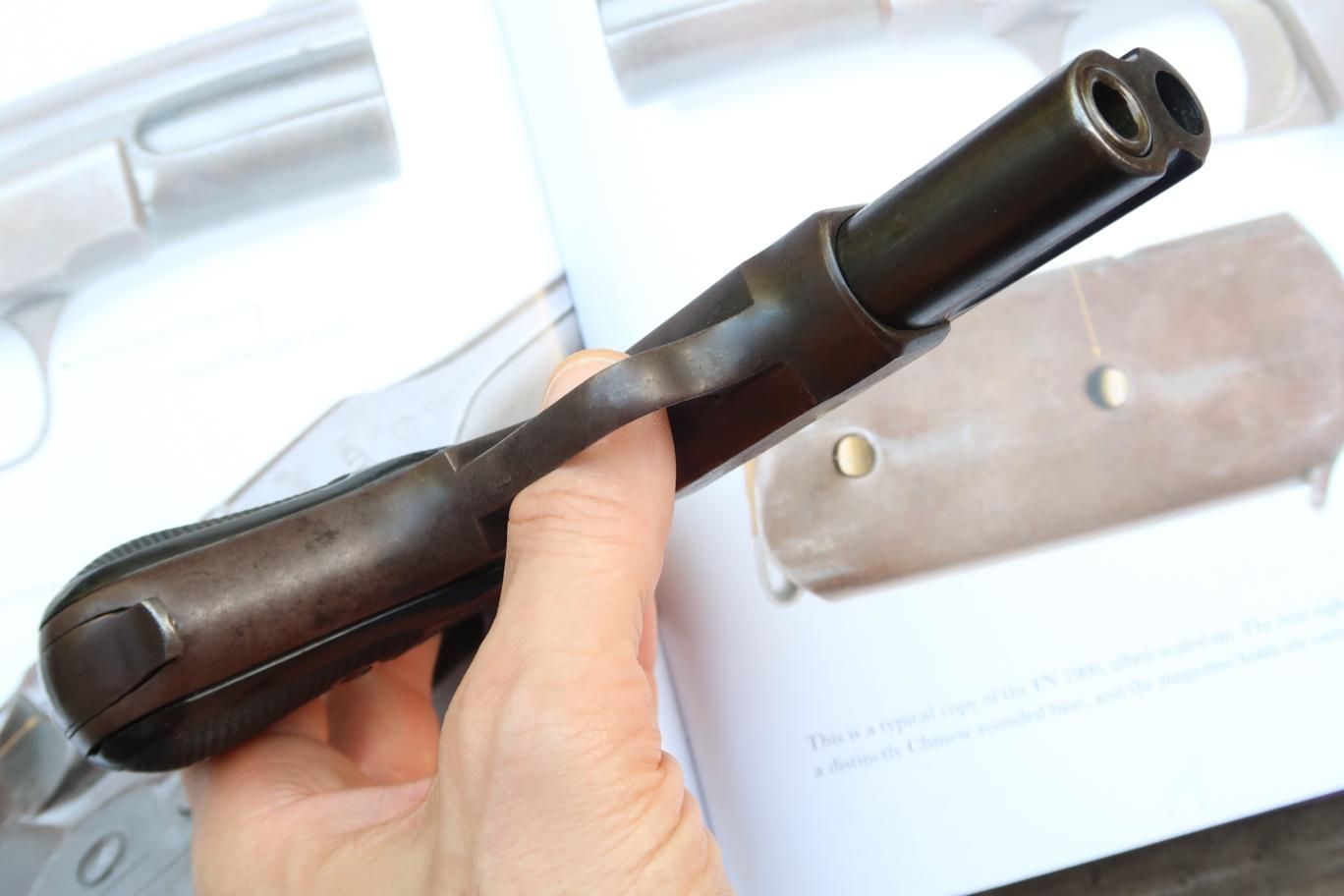 Chinese Warlord, Chunky, Documented,  FN 1900 Copy, 7.63mm, 1059, FB01960 - Image 2