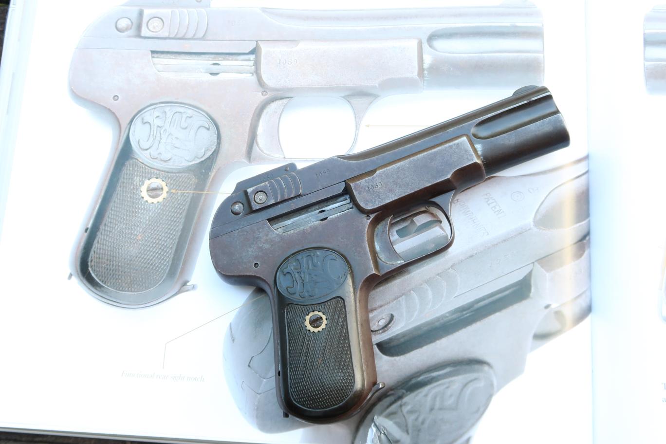 Chinese Warlord, Chunky, Documented,  FN 1900 Copy, 7.63mm, 1059, FB01960 - Image 4