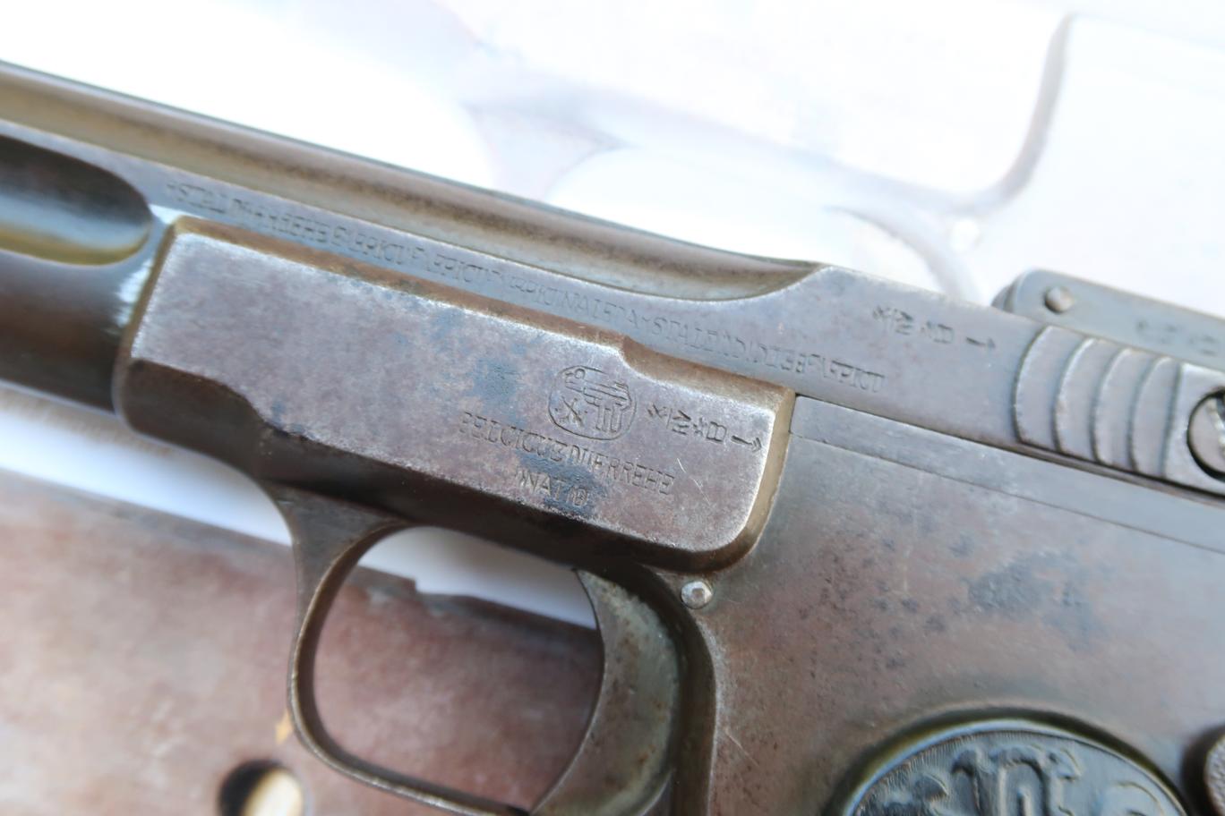 Chinese Warlord, Chunky, Documented,  FN 1900 Copy, 7.63mm, 1059, FB01960 - Image 6