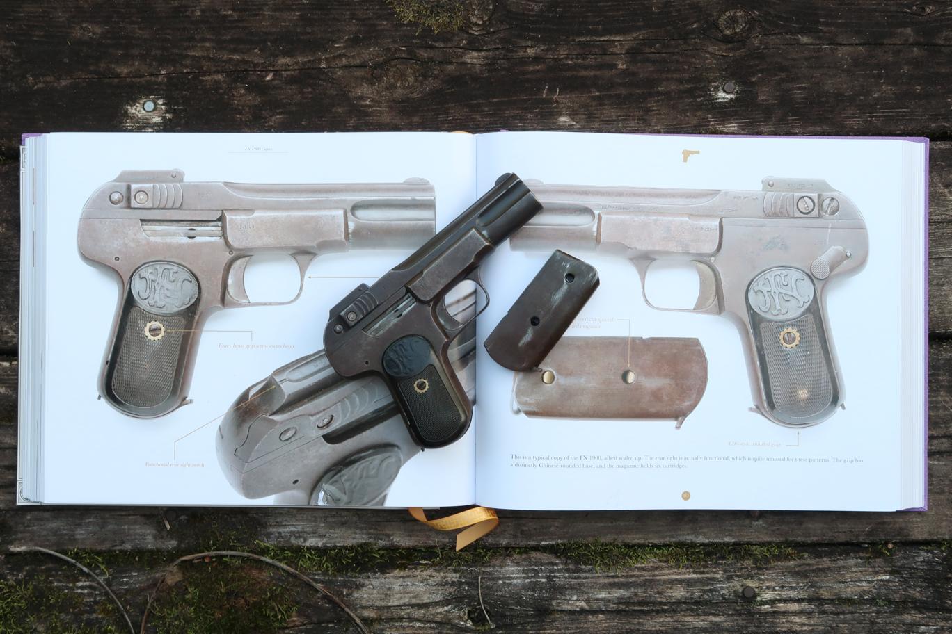 Chinese Warlord, Chunky, Documented,  FN 1900 Copy, 7.63mm, 1059, FB01960 - Image 9