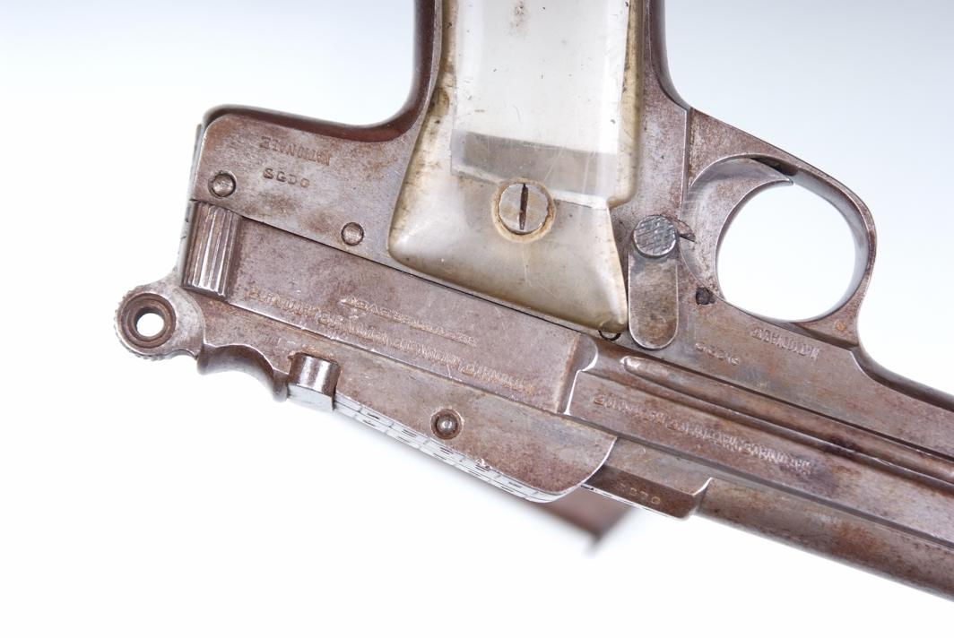 Chinese Warlord Pistol, Bayonet Lug, Stock Slot, 12345678, FB01961 - Image 3