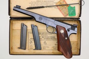 Colt Woodsman, Bullseye Match Target Pistol, Boxed, Accessories, FB01553
