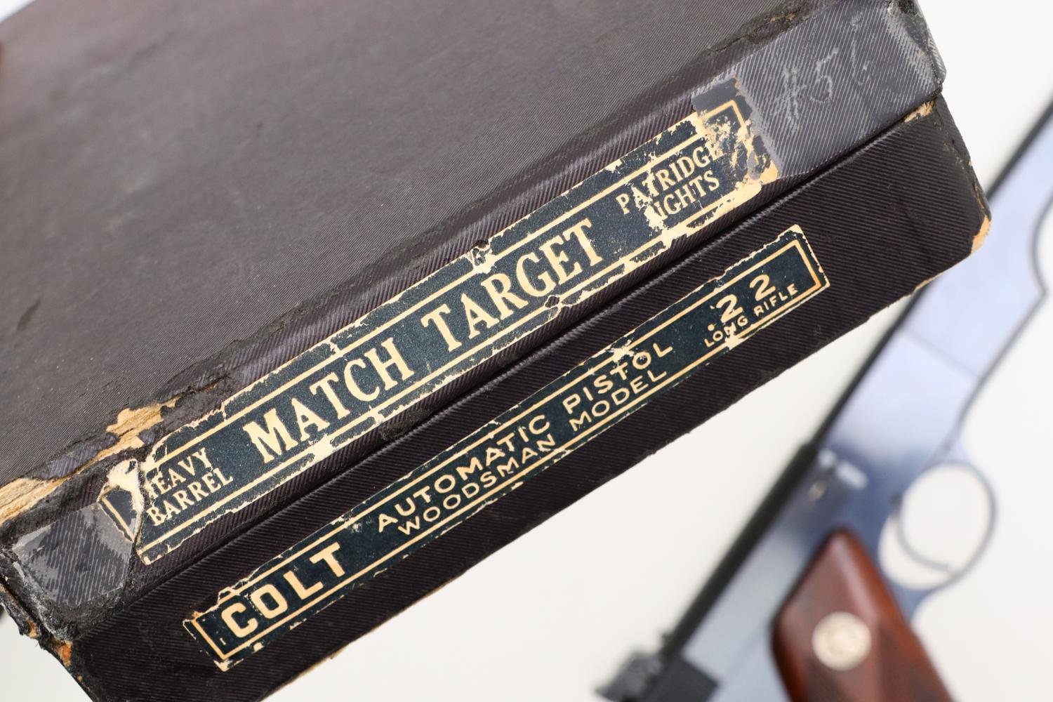 Colt Woodsman, Bullseye Match Target Pistol, Boxed, Accessories, FB01553 - Image 12