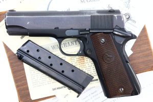 Final Year Colt Commander Pistol, Box & Docs,  57587LW, FB01691