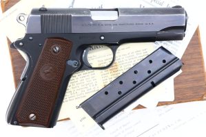 Final Year Colt Commander Pistol, Box & Docs,  57587LW, FB01691
