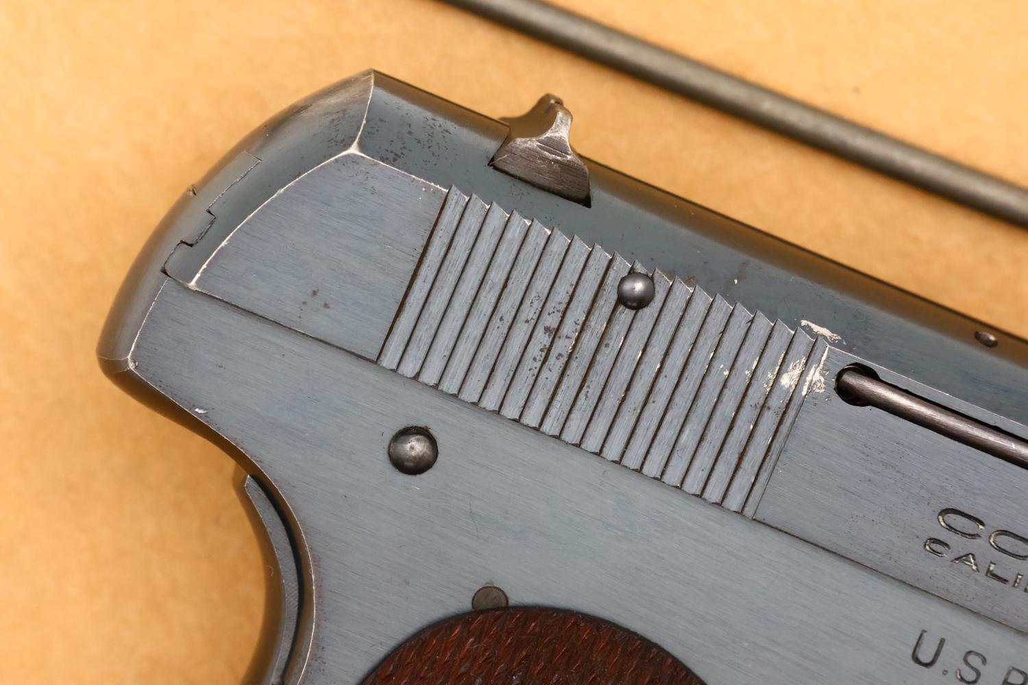 Colt M1908 Hammerless, Boxed w/Factory Letter, 137383, FB01688 - Image 6