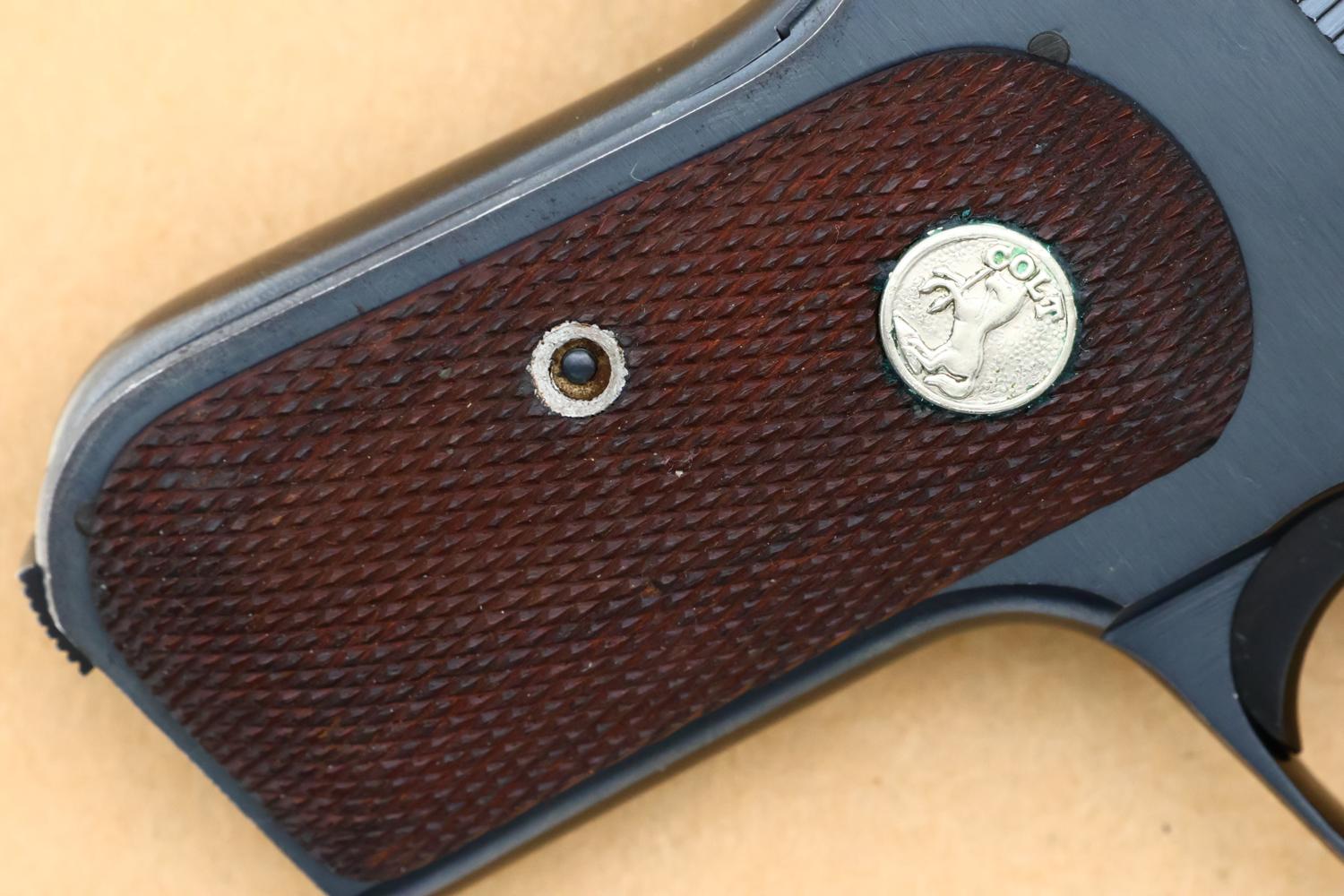 Colt M1908 Hammerless, Boxed w/Factory Letter, 137383, FB01688 - Image 7