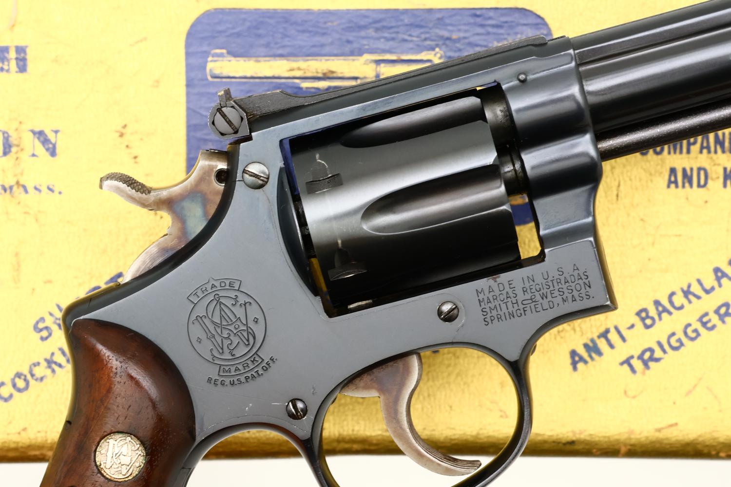 Gorgeous S&W K38 Target Masterpiece Revolver, Boxed, K93283, FB01534 - Image 5