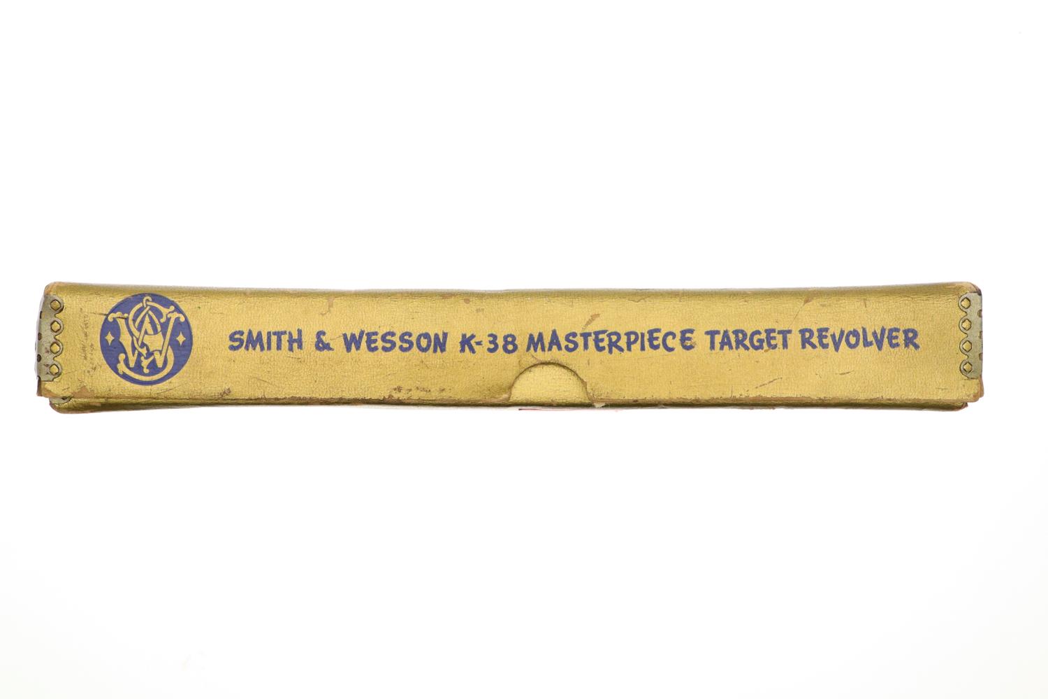 Gorgeous S&W K38 Target Masterpiece Revolver, Boxed, K93283, FB01534 - Image 10