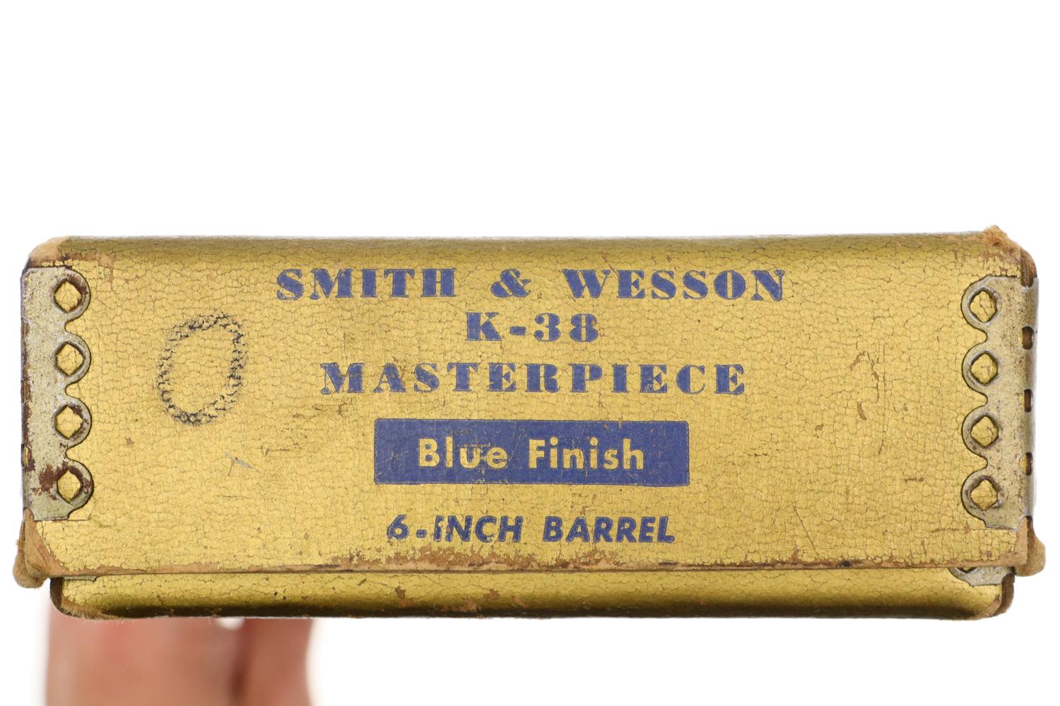 Gorgeous S&W K38 Target Masterpiece Revolver, Boxed, K93283, FB01534 - Image 12