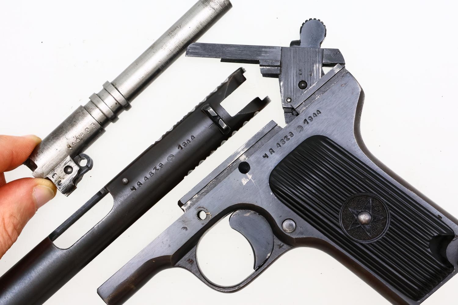 Impressive Russian Tokarev Pistol, Matching Mag., Late War, 4829, FB01727 - Image 10