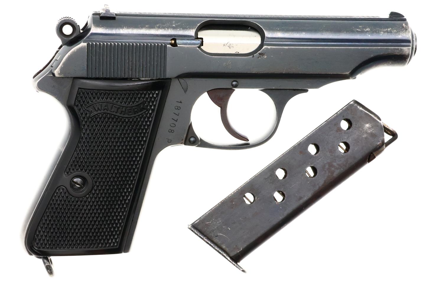 Rare Walther PP Pistol, WWII, Danish Police Contract, 187708 P, FB01663 - Image 2