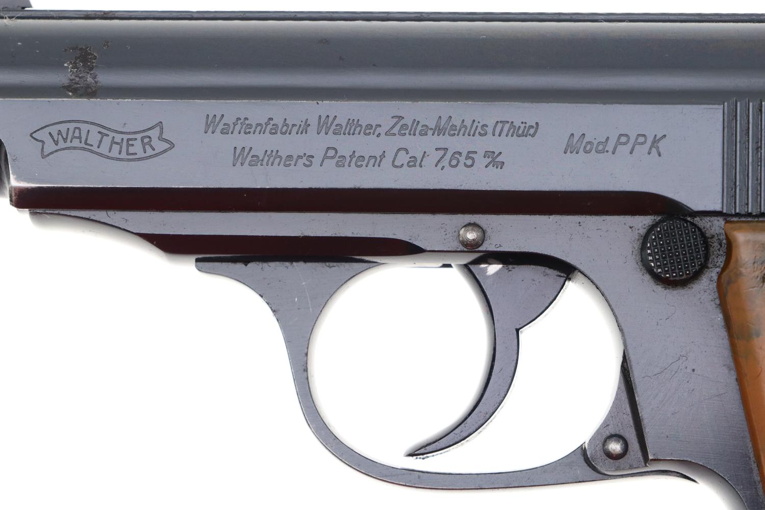 Scarce Walther PPK, WWII SS ISSUE, Factory Matching Mag