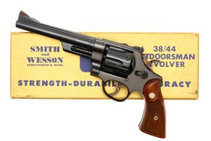 S&W 38-44 Outdoorsman Revolver, With Box, S144766, FB01533