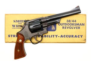 S&W 38-44 Outdoorsman Revolver, With Box, S144766, FB01533
