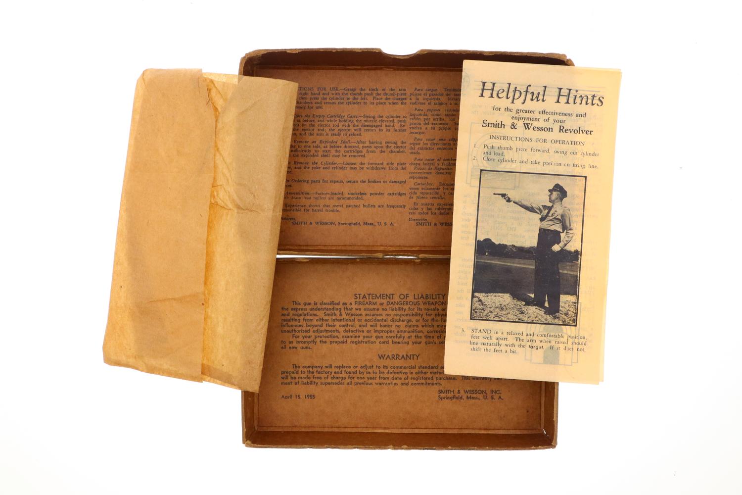 S&W AirWeight Chiefs Special, 1955 Production, Boxed, 52923, FB01541 - Image 20