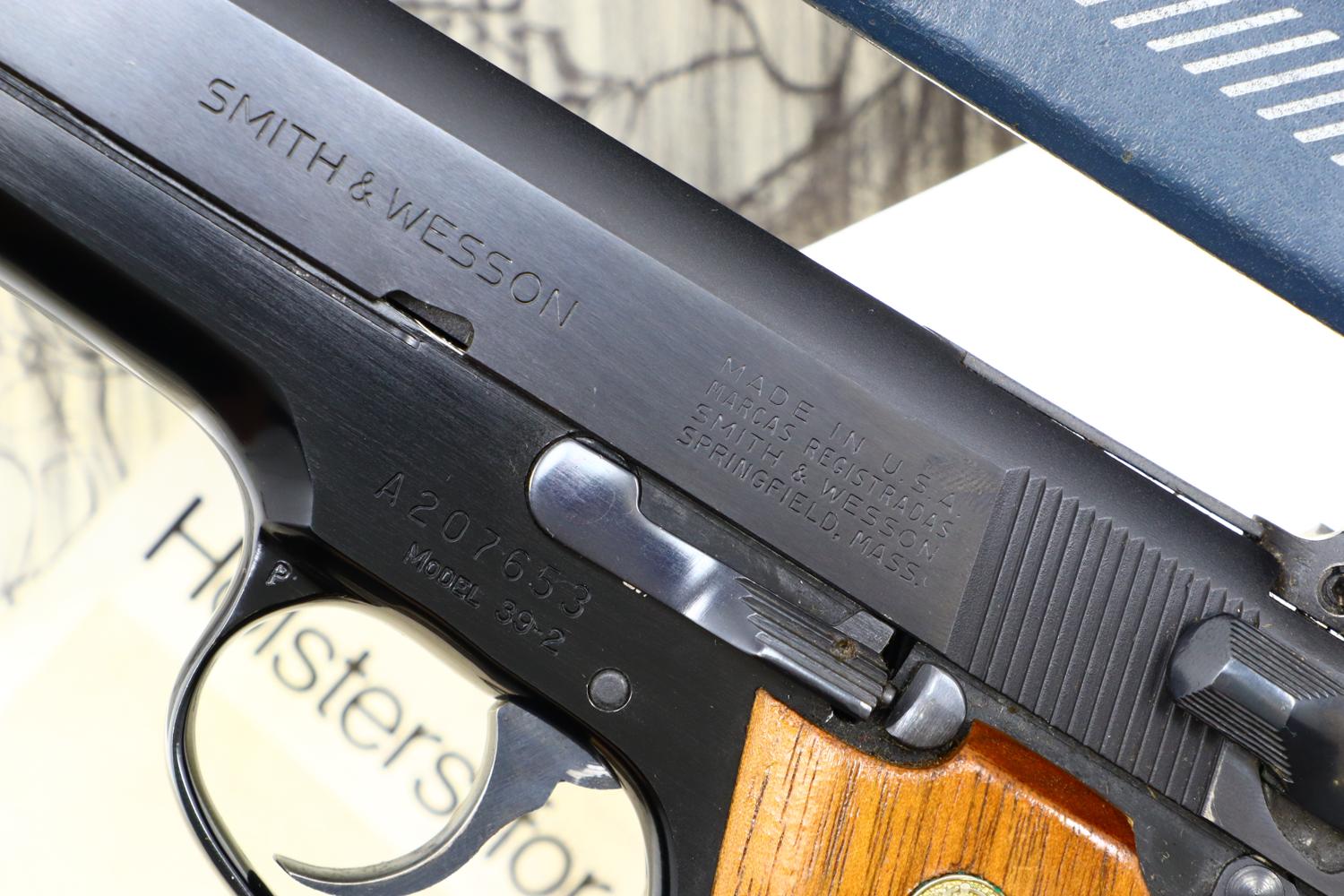 S&W M39-2 Swiss Police, Near NIB, A207653, FB01956 - Image 3