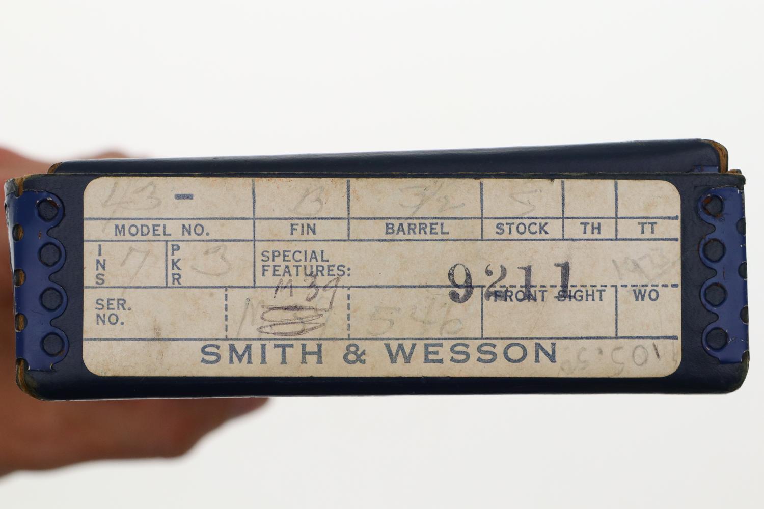 S&W Model 43 Revolver, .22 Kit Gun AirWeight, M39546, FB01542 - Image 17