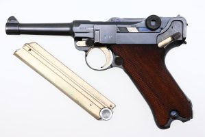 Weimar-era Simson & Co P08 Luger, Matching Mag, 9581, FB01672