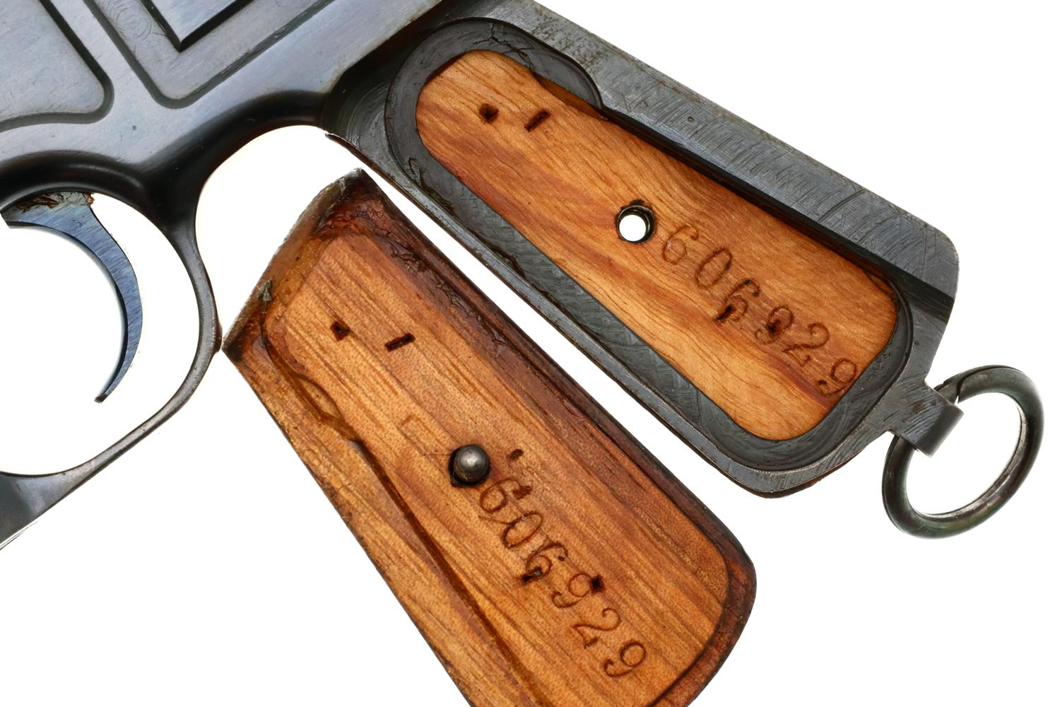 Spectacular Mauser C96 Broomhandle, Post War Mauser Banner Bolo, FB01556 - Image 10