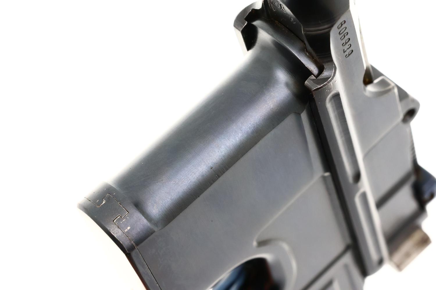 Spectacular Mauser C96 Broomhandle, Post War Mauser Banner Bolo, FB01556 - Image 13