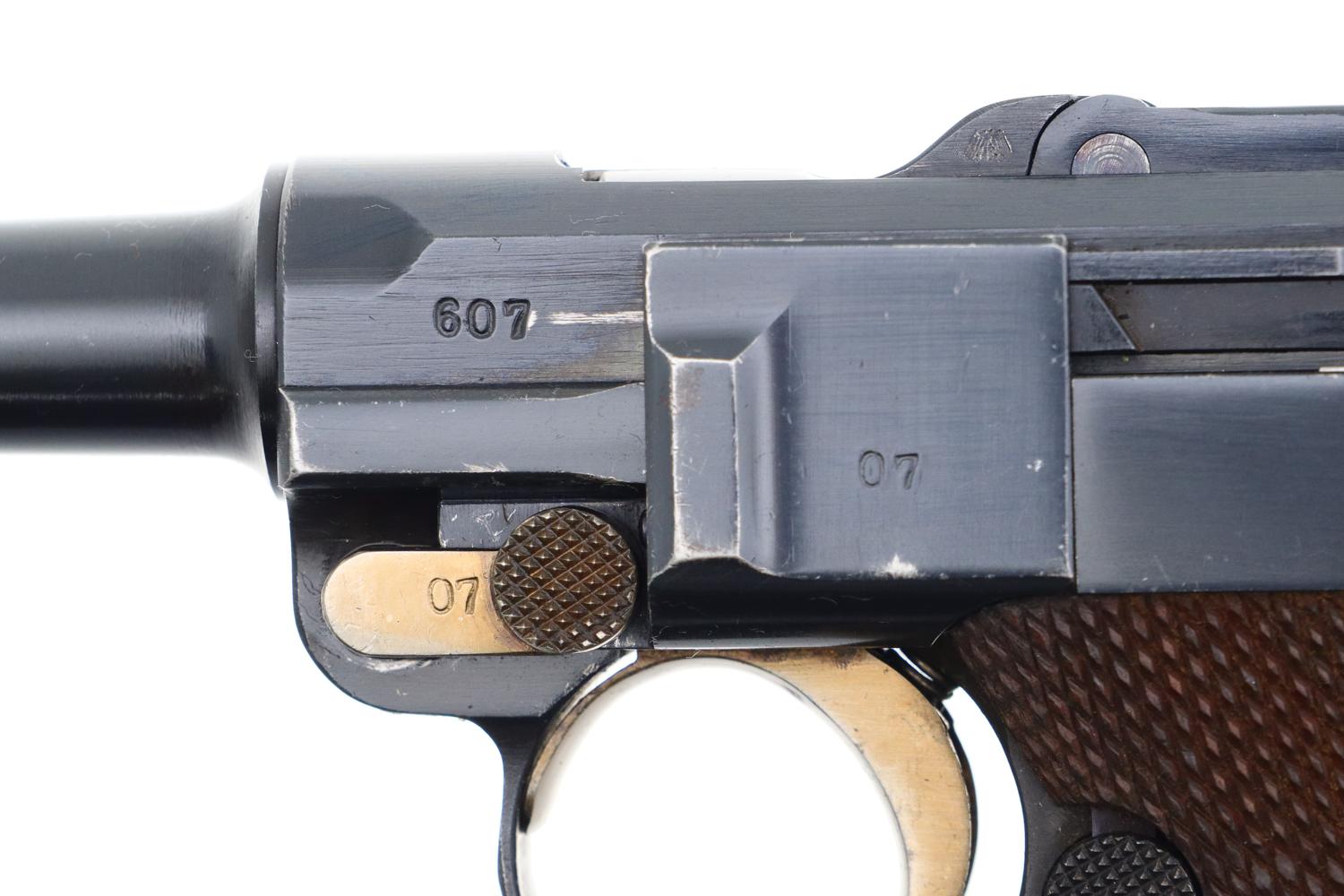 Super Desirable Krieghoff, S Code Luger, 607, FB01219 - Image 5