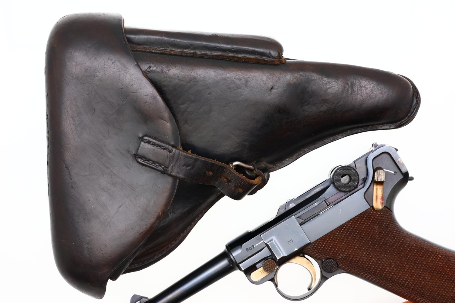 Super Desirable Krieghoff, S Code Luger, 607, FB01219 - Image 12