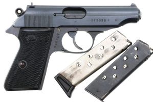 WWII German Walther PP, Police Eagle F, 372926P,  FB01661