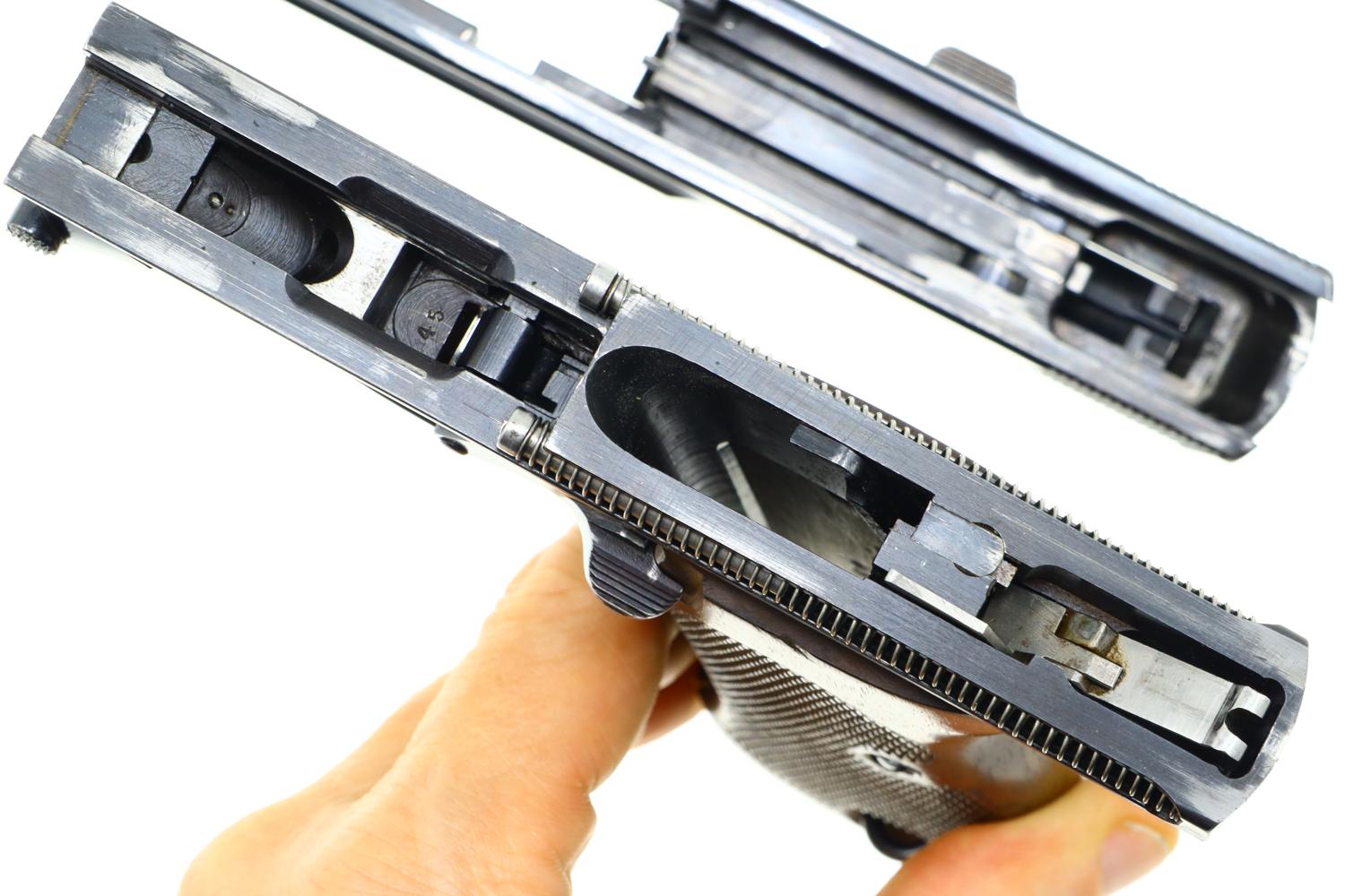 Walther AP Experimental German Military Pistol, Documented, #45, FB01963 - Image 12