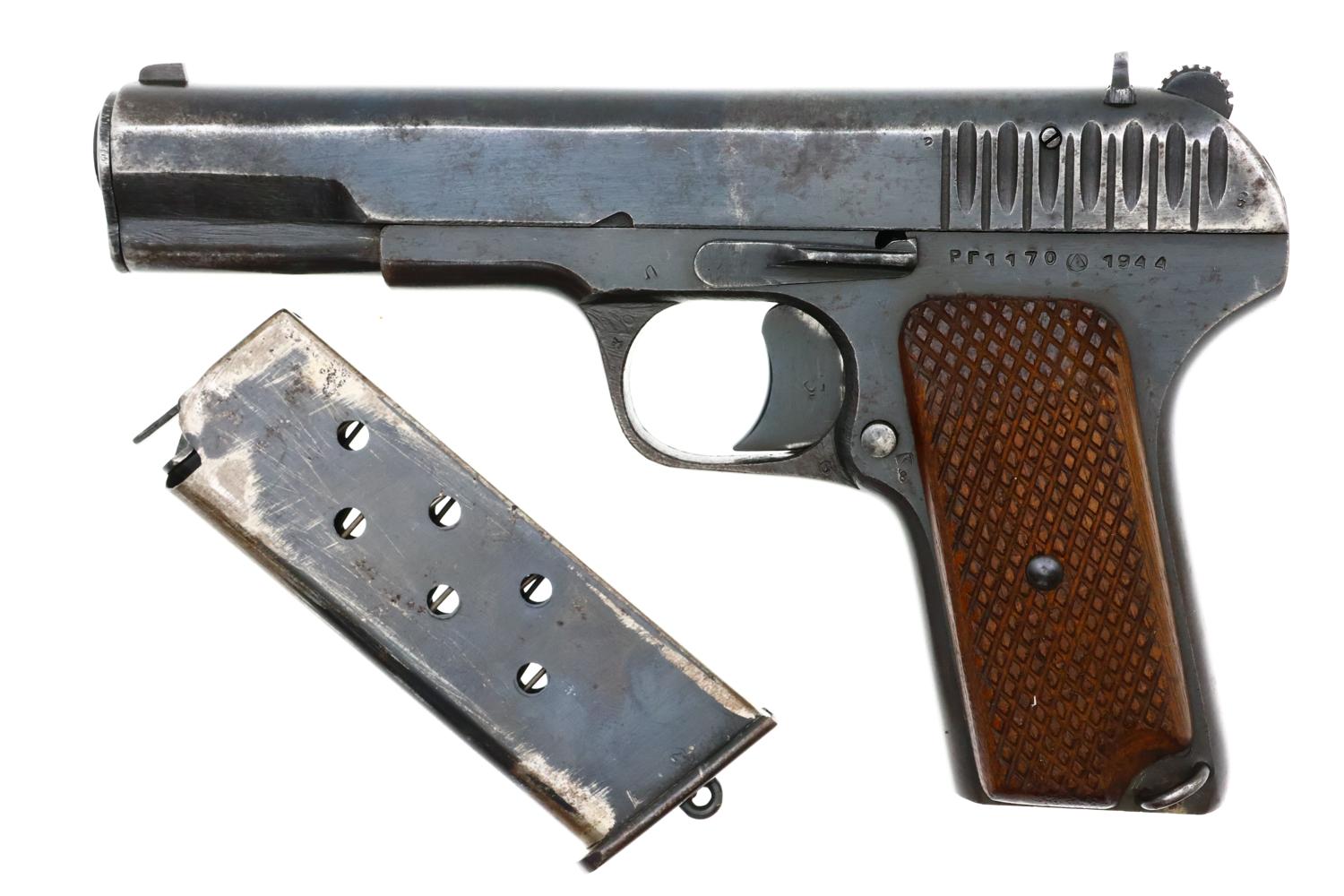 Wartime Soviet TT-33 Tokarev Pistol, dated 1944, 1170, FB01731