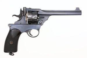 Rare Webley-Fosbery 1902 .38 ACP Semi-Auto Revolver, 98%+, 1299, FB1958