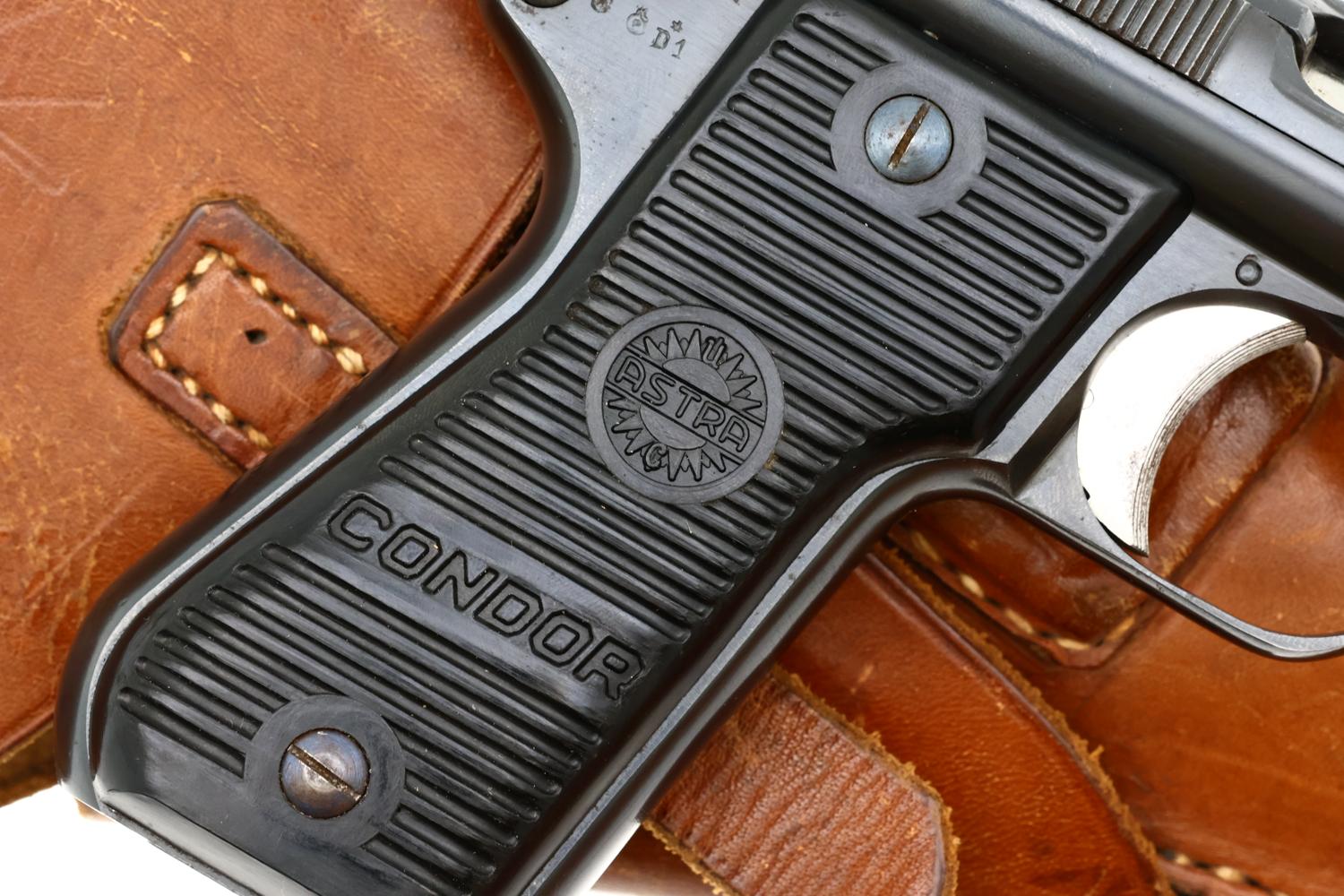 Astra Condor M800 Pistol, First Year Production, Holster, 822143, FB01978