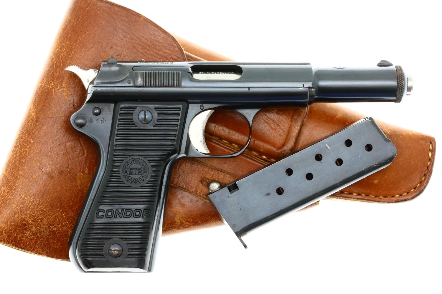 Astra Condor M800 Pistol, First Year Production, Holster, 822143, FB01978 - Image 3