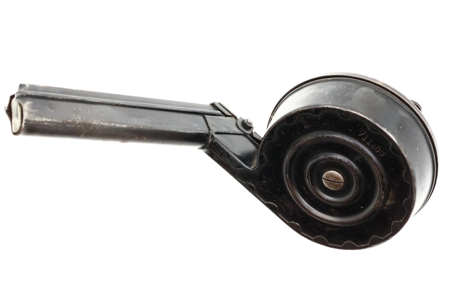 Bing Nurnberg, Artillery Luger Type 2 Snail Drum Magazine, X-541