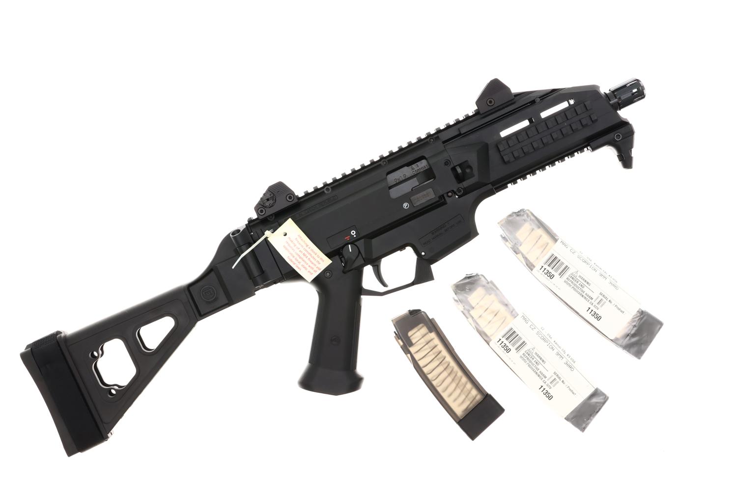 CZ Scorpion Evo 3S1, PISTOL, NIB, 2 Extra Mags, C589581, FB01754 - Image 2