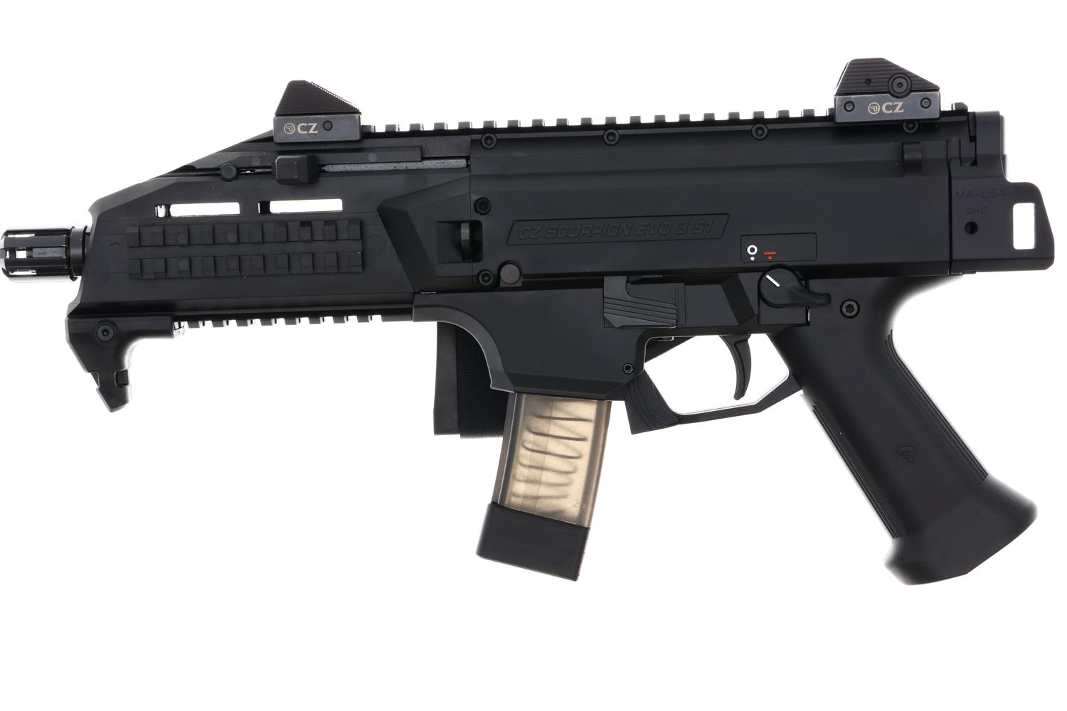 CZ Scorpion Evo 3S1, PISTOL, NIB, 2 Extra Mags, C589581, FB01754 - Image 5