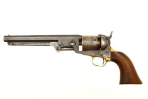 U.S. Army Contract Colt Model 1851 Navy Percussion Revolver, 73827, O-198