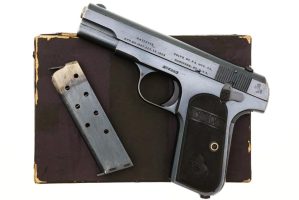 Colt 1903 Hammerless Pistol, Made 1918, Original Box, 286223, FB01643